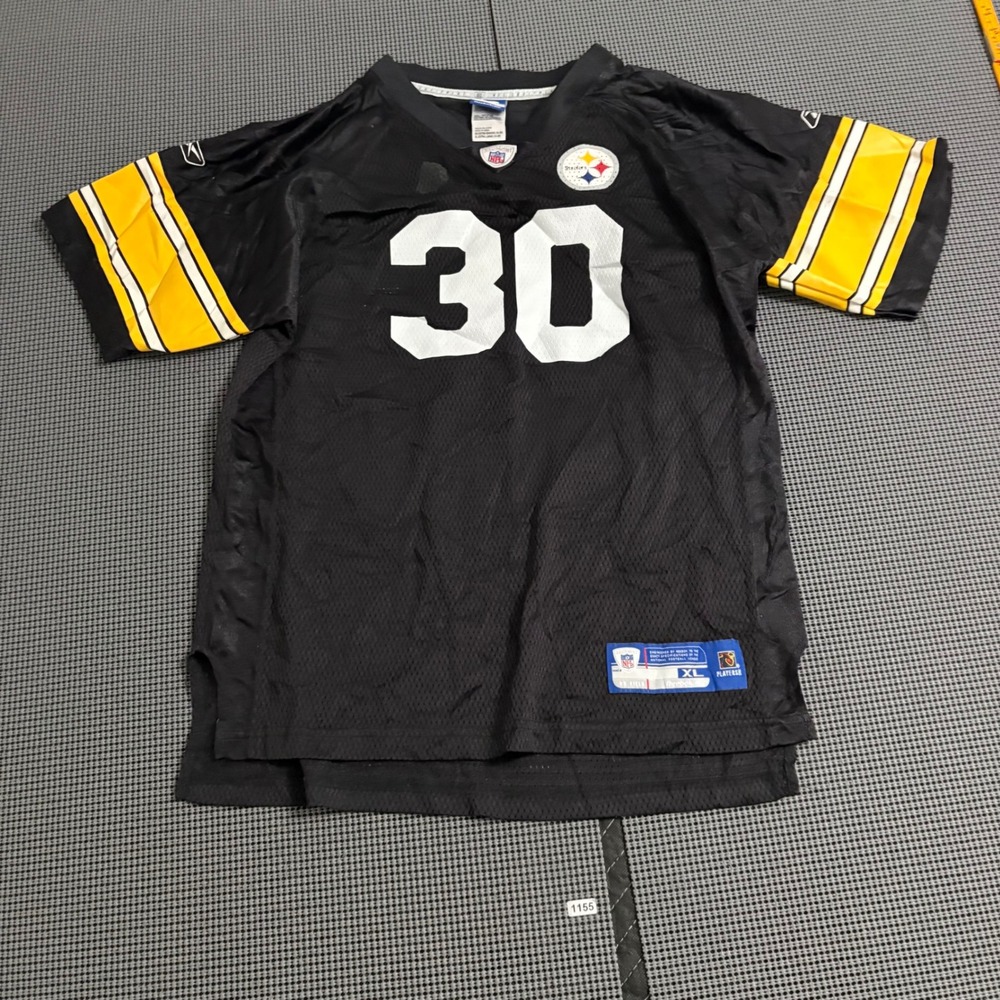 Reebok NFL Pittsburgh Steelers James Conner 30 Youth Jersey XL Black 7120A